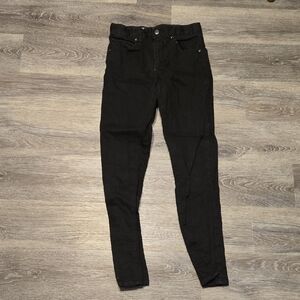 Boys Black Skinny Jeans Size 12